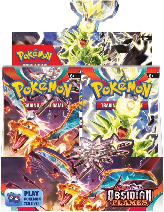 Scarlet & Violet 3 Obsidian Flames Booster BoxOne of the Best Pokémon Booster Boxes